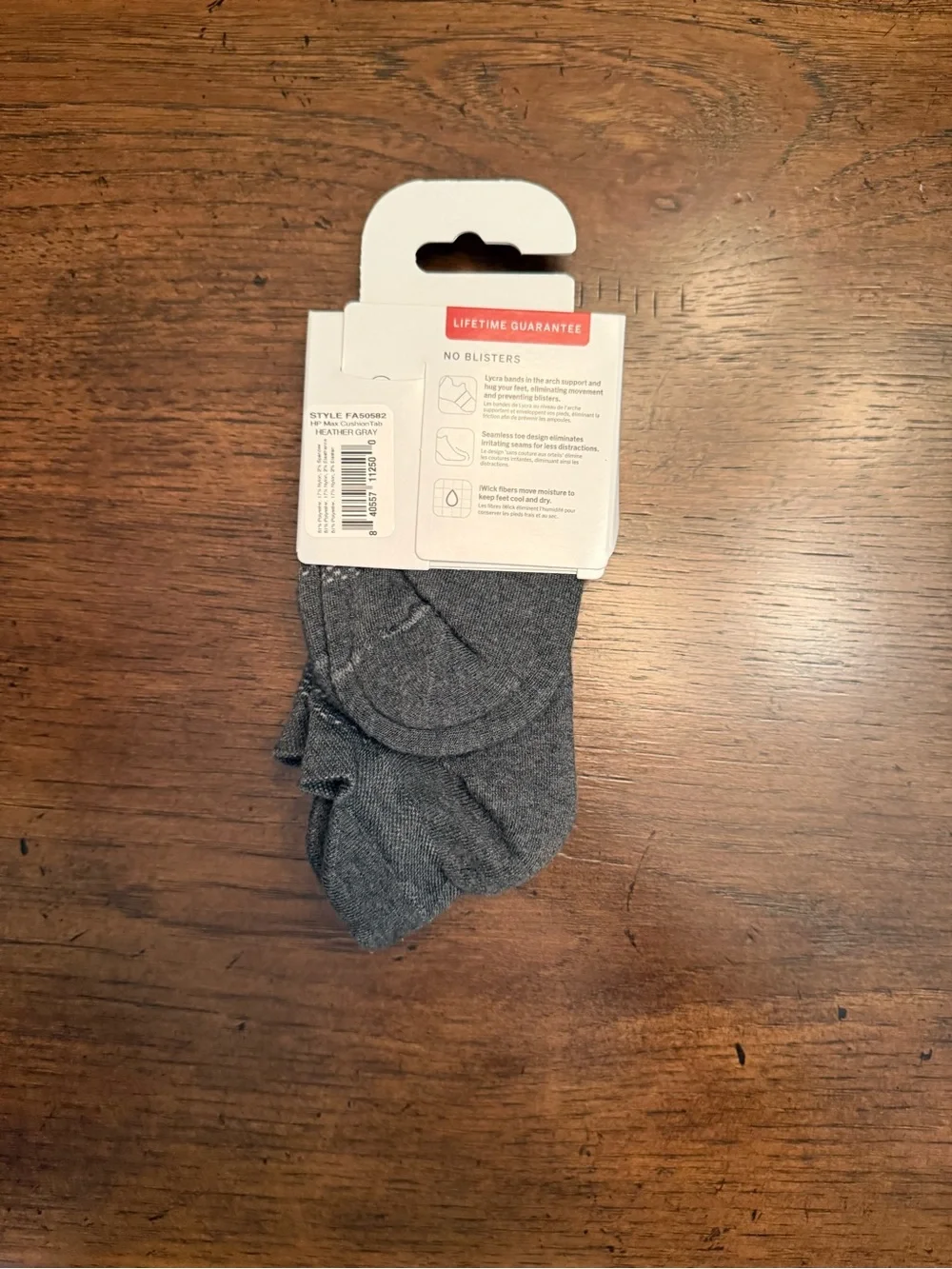 Feetures breathable gray